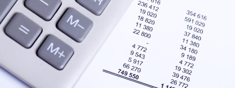 Close up of different business objects on the workplace